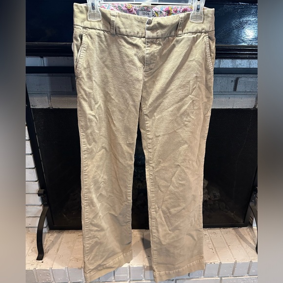 Izod corduroy Flared Pants - Picture 1 of 4